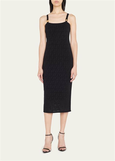 fendi black dress|fendi sleeveless dresses.